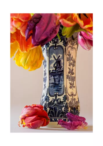 Delftsblauwe Molenvaas